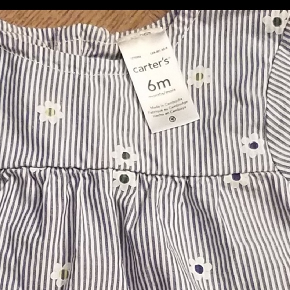 🚫SOLD🚫Carters  2 piece  jeggings Yellow Daisy 6 - Picture 4 of 6